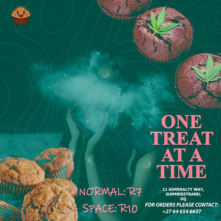 One Treat At A Time poster with pricing and contact